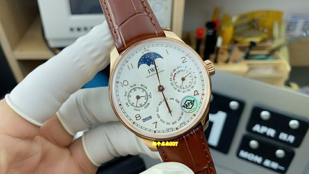 APS IWC Perpetual calendar TOP clone watch Portugal  series IW503404 watches  / WG662