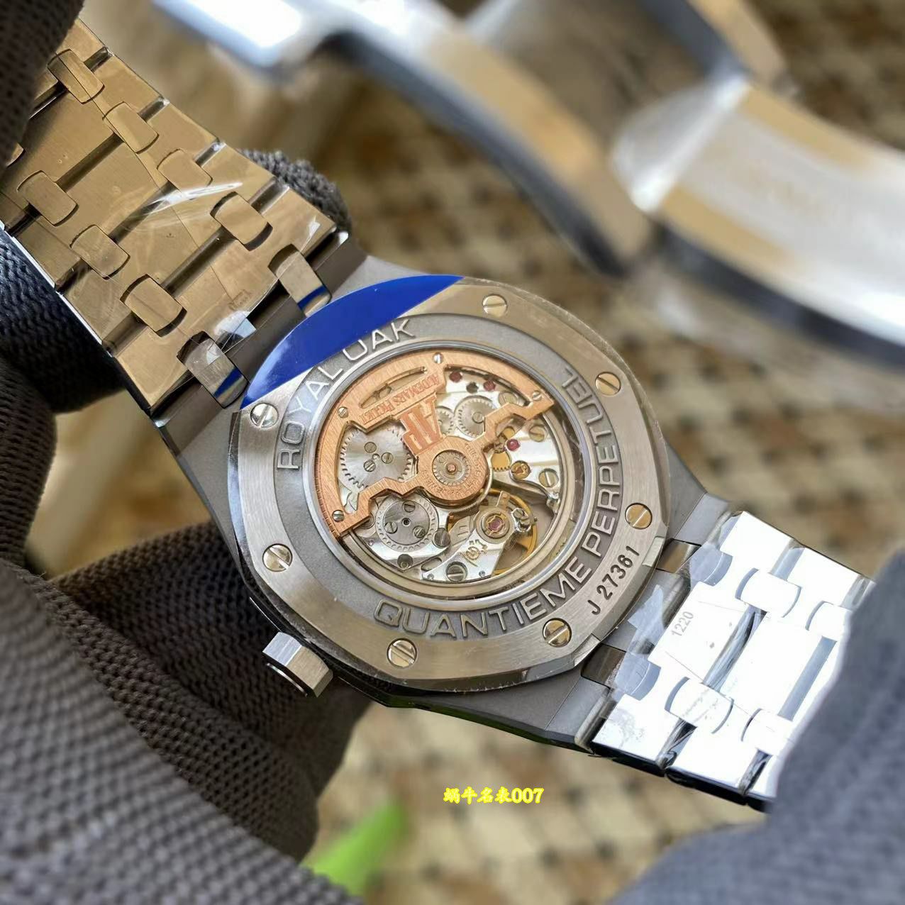 APS Audemars Piguet Royal Oak  series  Perpetual calendar 26574PT.OO.1220PT.01 watches  / AP330