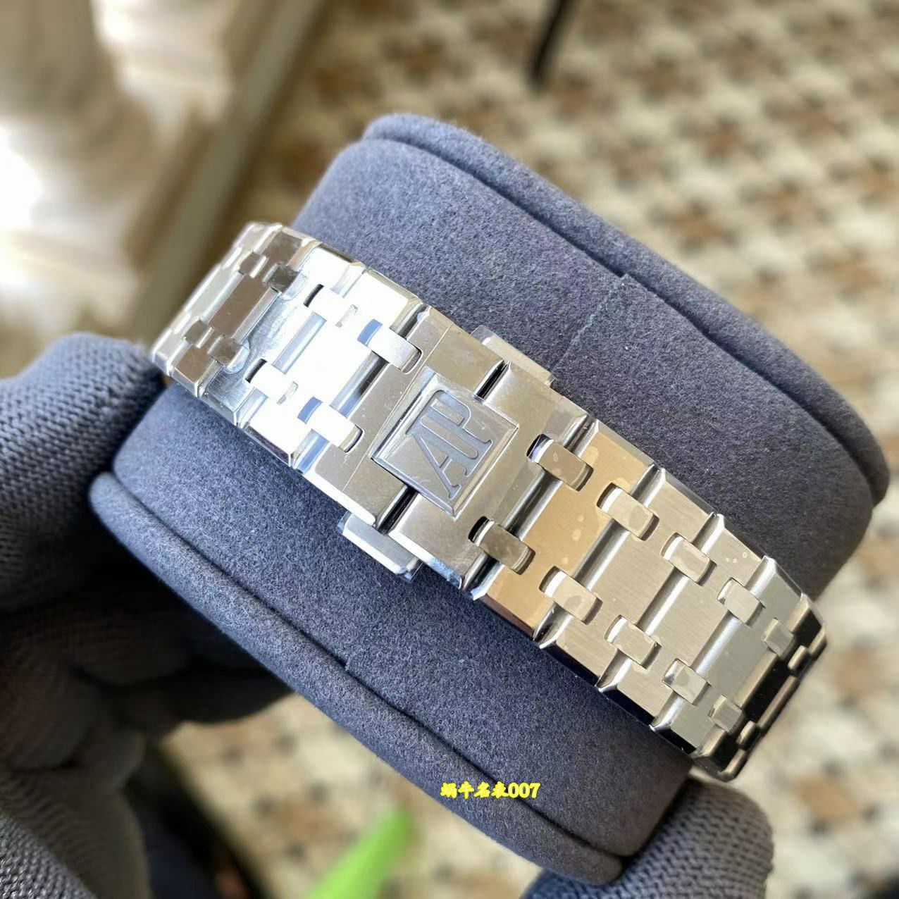 APS Perpetual calendar Audemars Piguet clone watch Royal Oak  series 26606ST.OO.1220ST.01 watches  / AP351