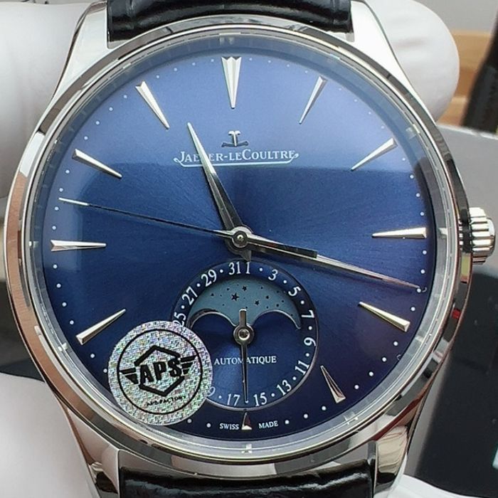  Video review APS Jaeger-LeCoultre Moon Phase  Ultra-thin  Master Collection  series Q1368480 watches 