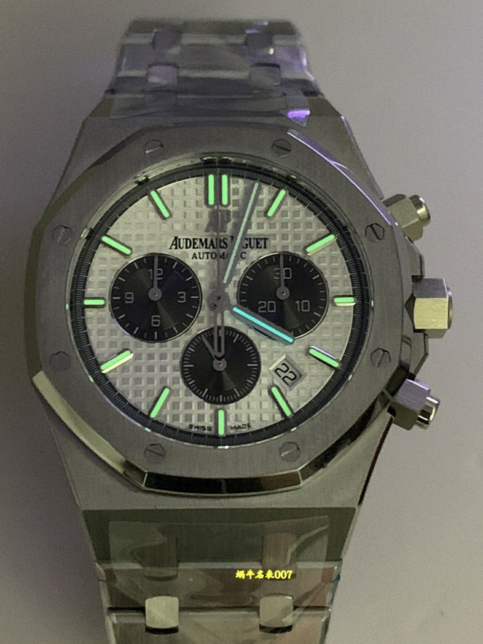  Video review APWAudemars Piguet Royal Oak TOP clone watch26331ST.OO.1220ST.03 watches  / AP353