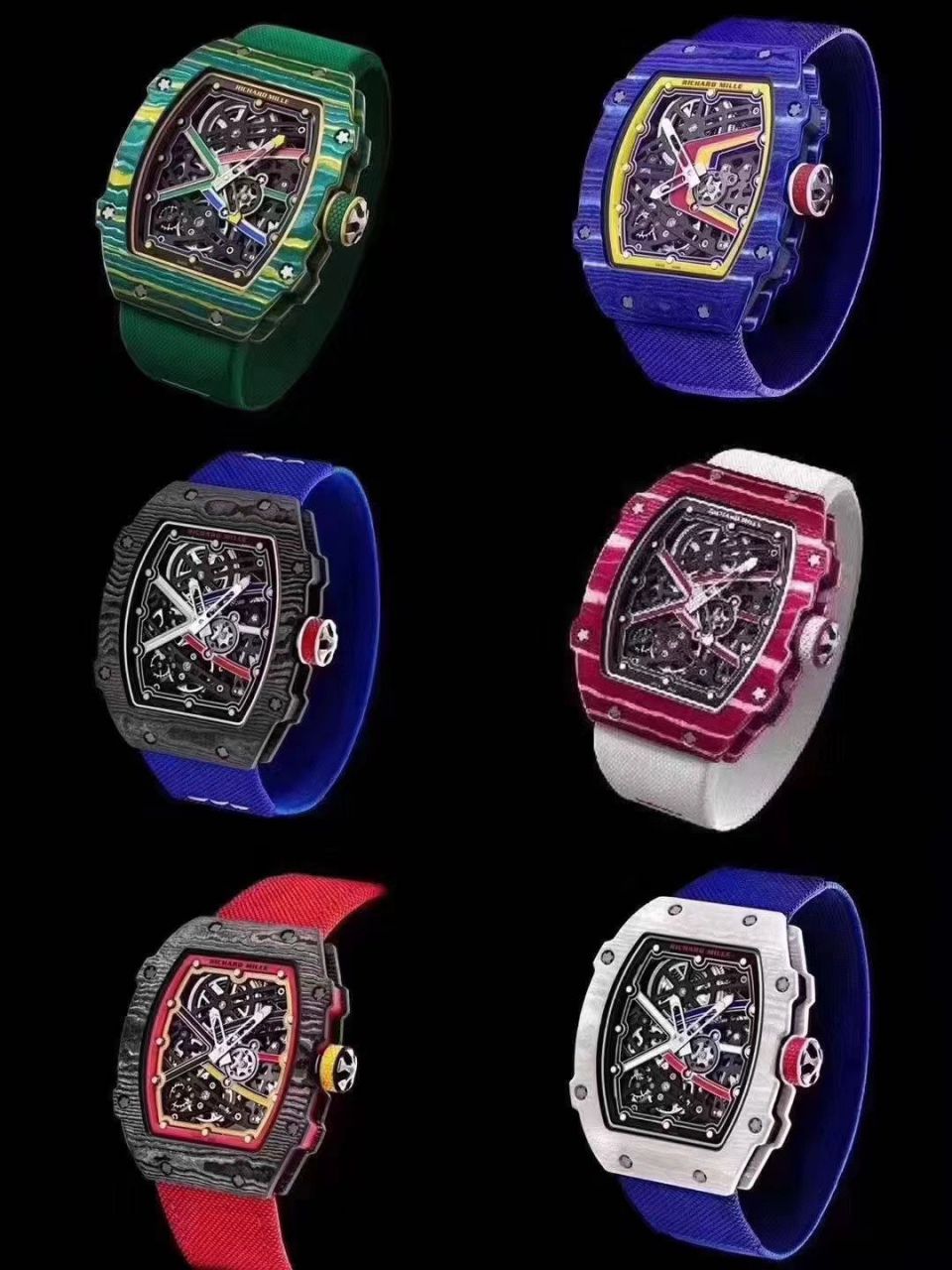  RICHARD MILLE   men  series RM 67-02TOP clone watch / RM6702