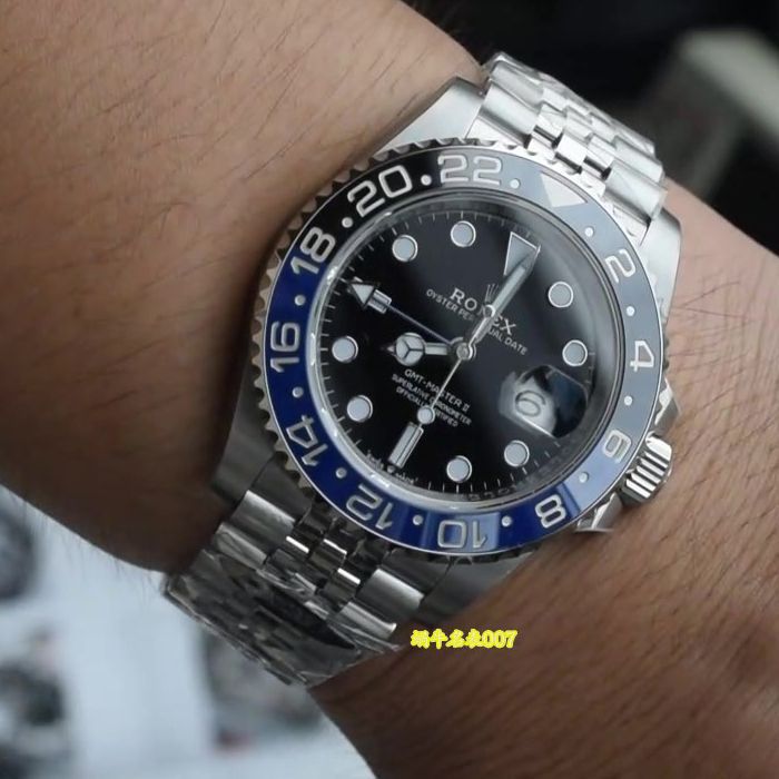  Video review C Factory Clean Rolex GMT-Master  Inter Milan Circle m126710blnr-0002 clone watch
