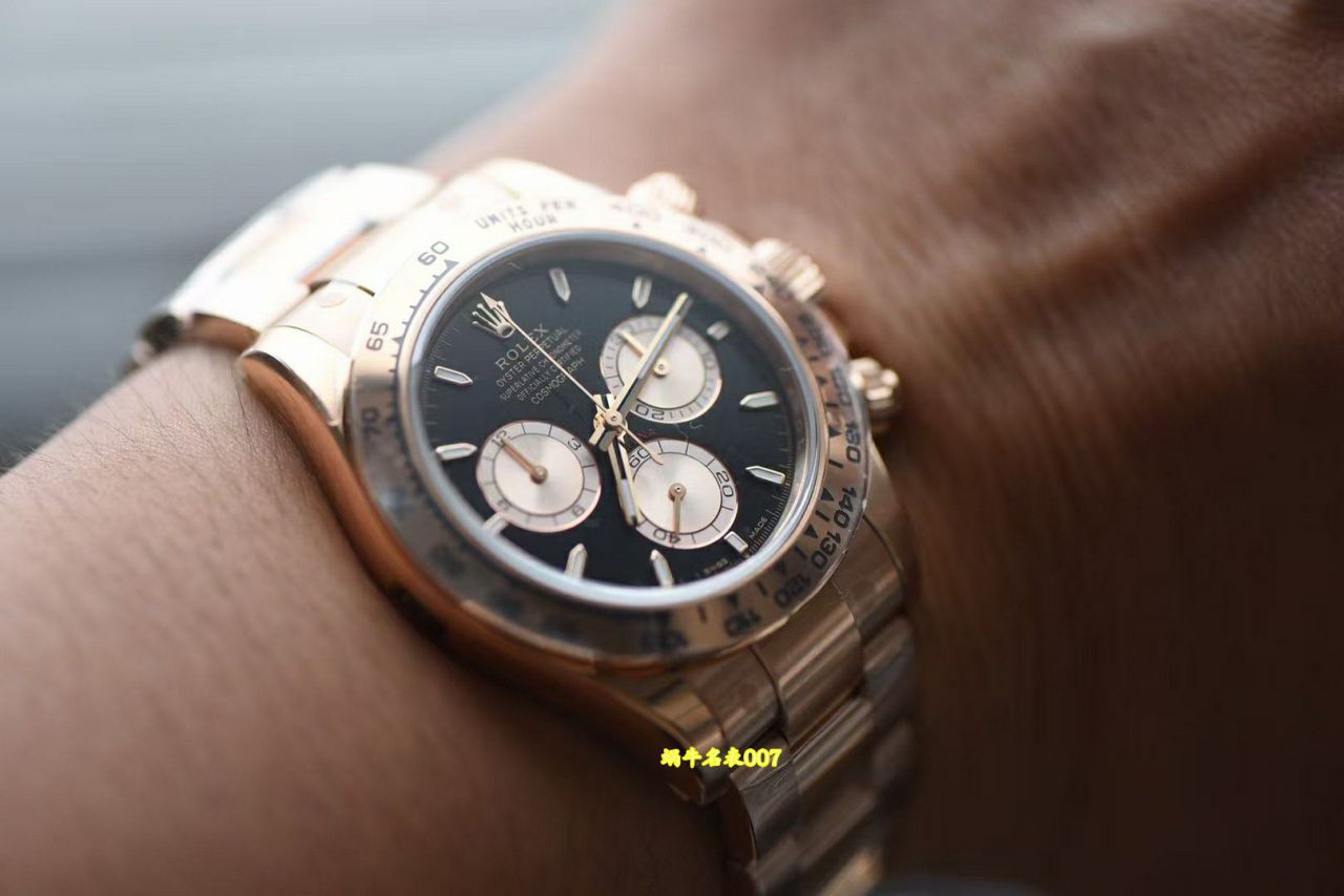 VS Rolex Daytona  series TOP clone  Matching weight version m126505-0001 watches  / R999