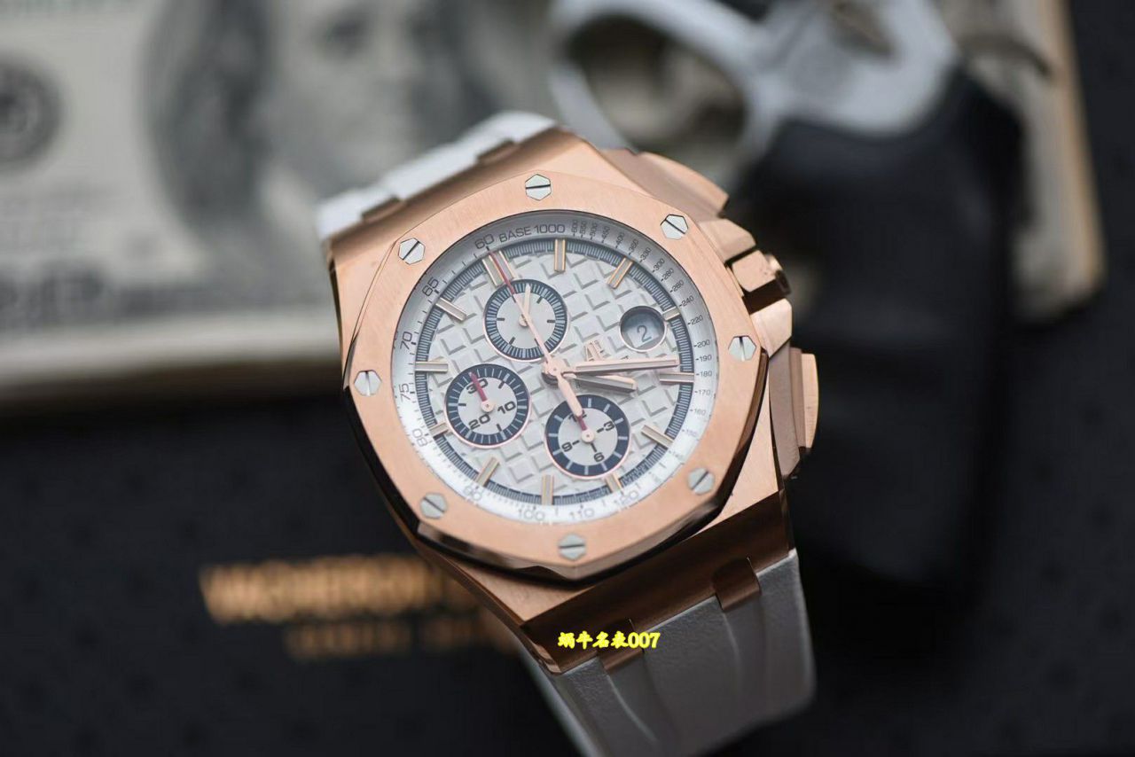  Video review Audemars Piguet Royal Oak  Offshore  series 26408OR.OO.A010CA.01 clone watches  / AP355