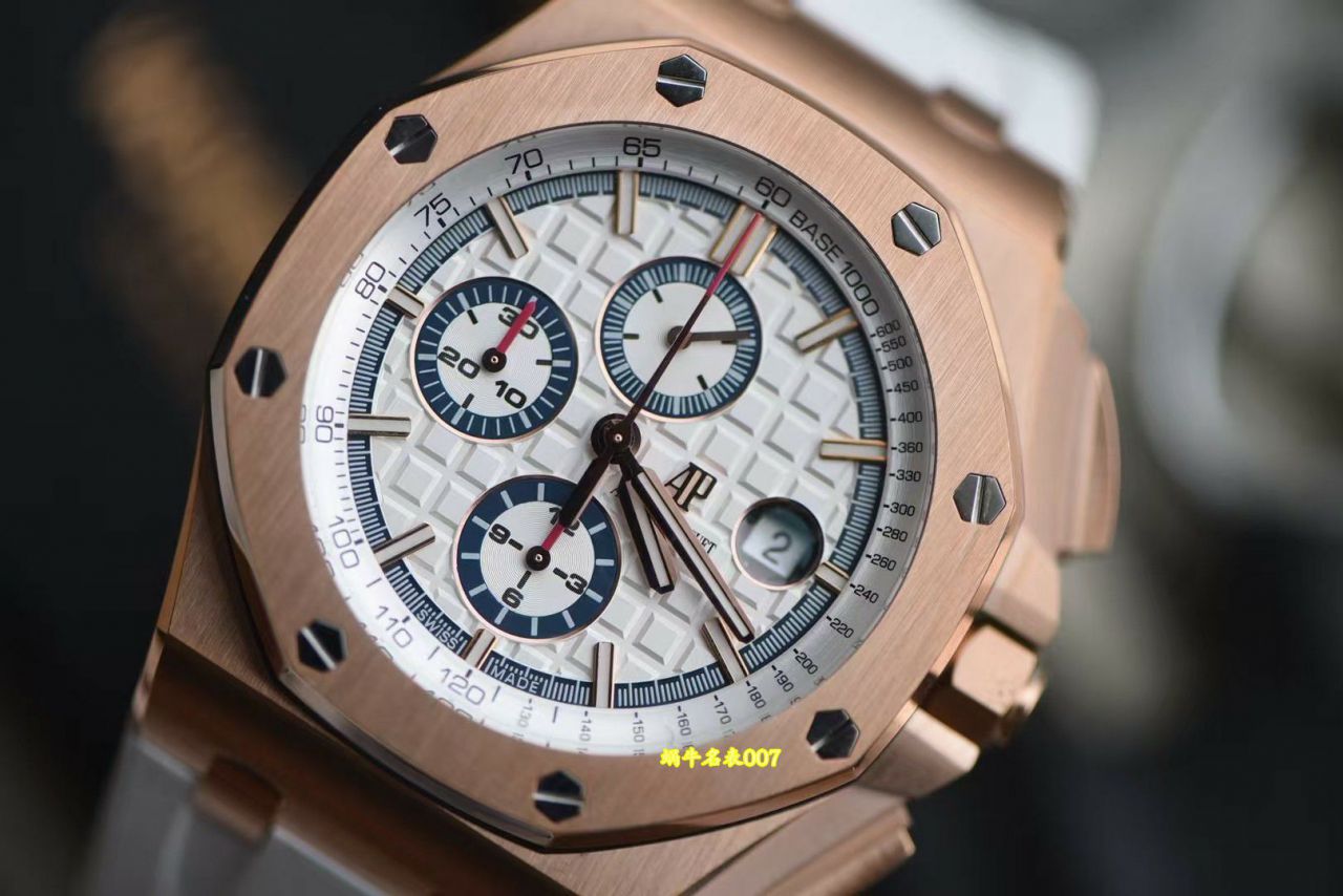  Video review Audemars Piguet Royal Oak  Offshore  series 26408OR.OO.A010CA.01 clone watches  / AP355