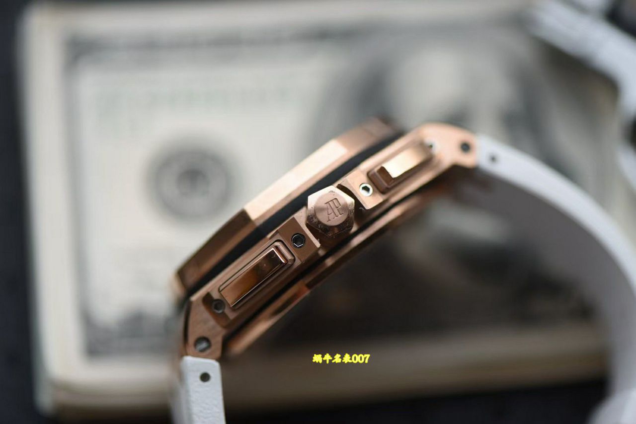  Video review Audemars Piguet Royal Oak  Offshore  series 26408OR.OO.A010CA.01 clone watches  / AP355