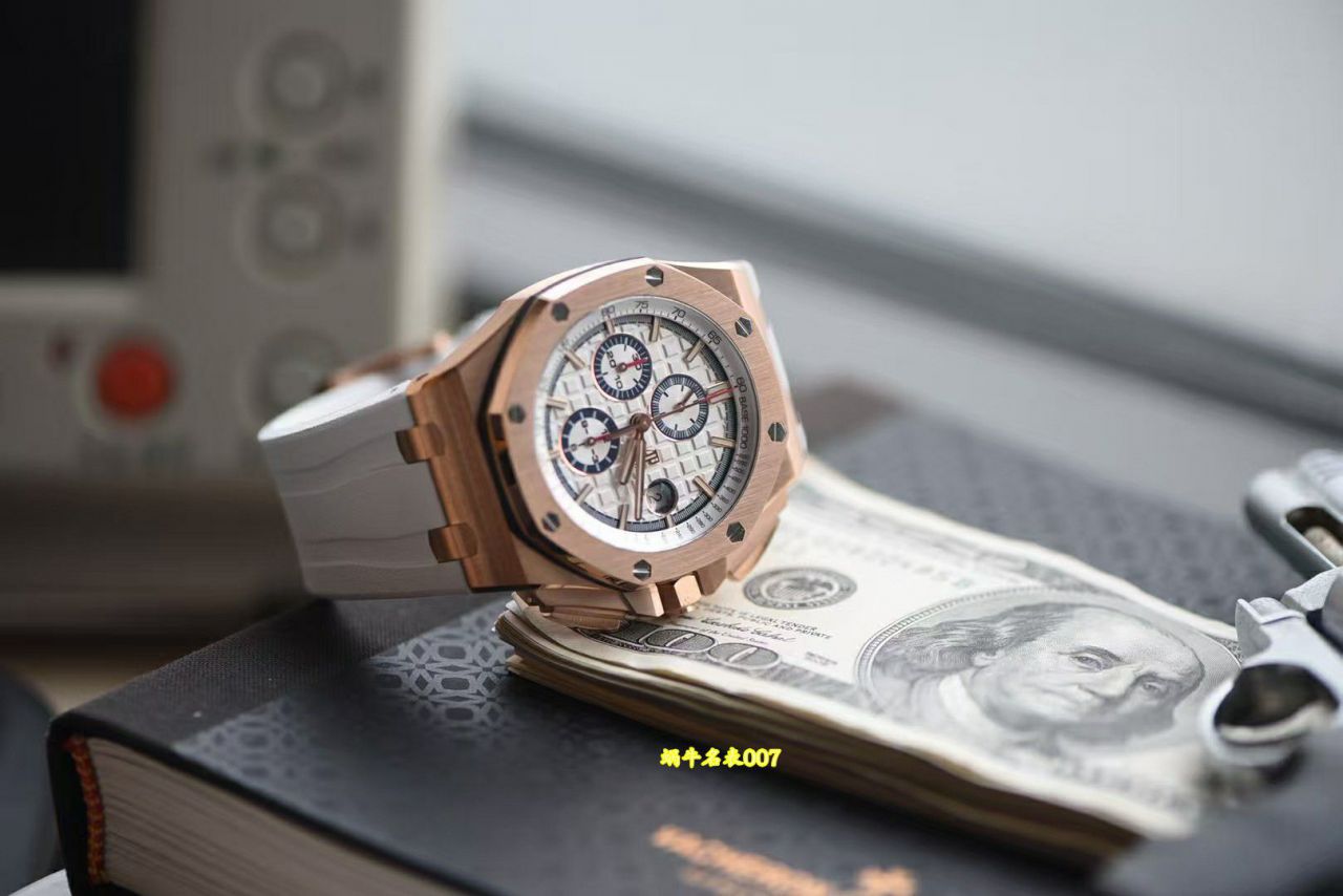  Video review Audemars Piguet Royal Oak  Offshore  series 26408OR.OO.A010CA.01 clone watches  / AP355
