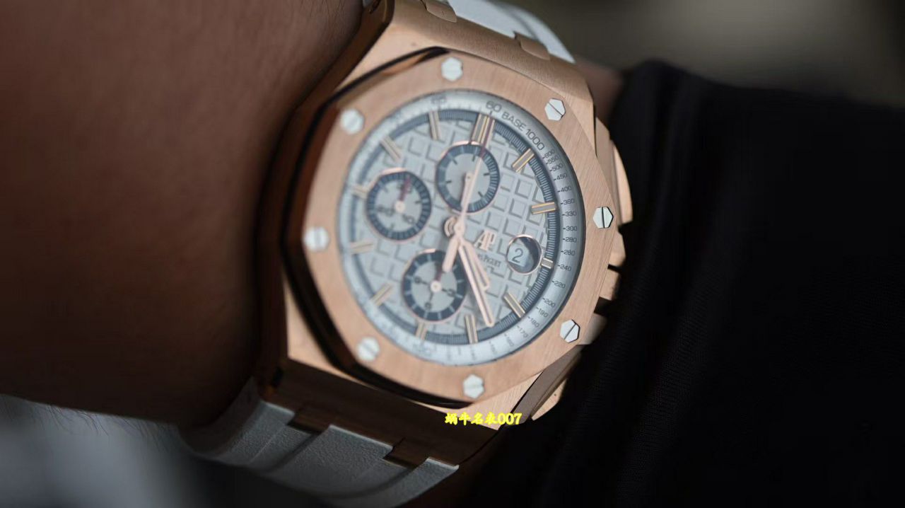  Video review Audemars Piguet Royal Oak  Offshore  series 26408OR.OO.A010CA.01 clone watches  / AP355