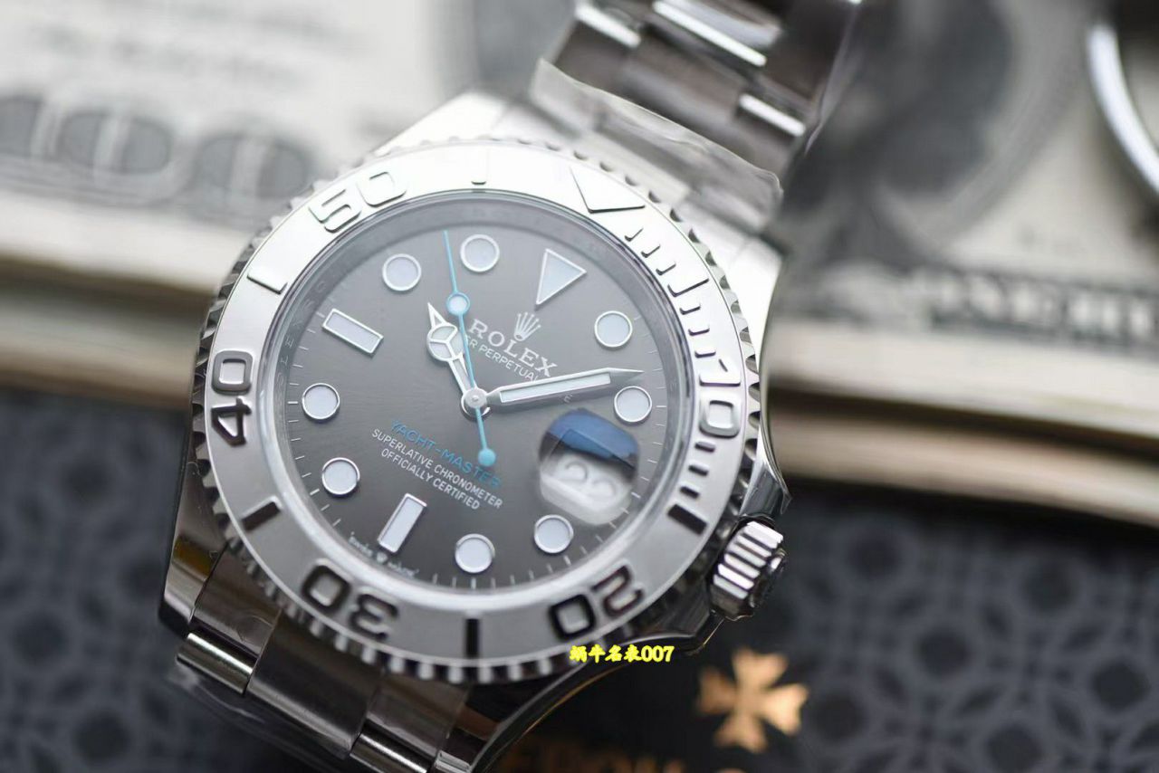  Video review clean Factory  Gray  Yacht-Master Rolex Yacht-Master  series m126622-0001 clone watches  / R1000
