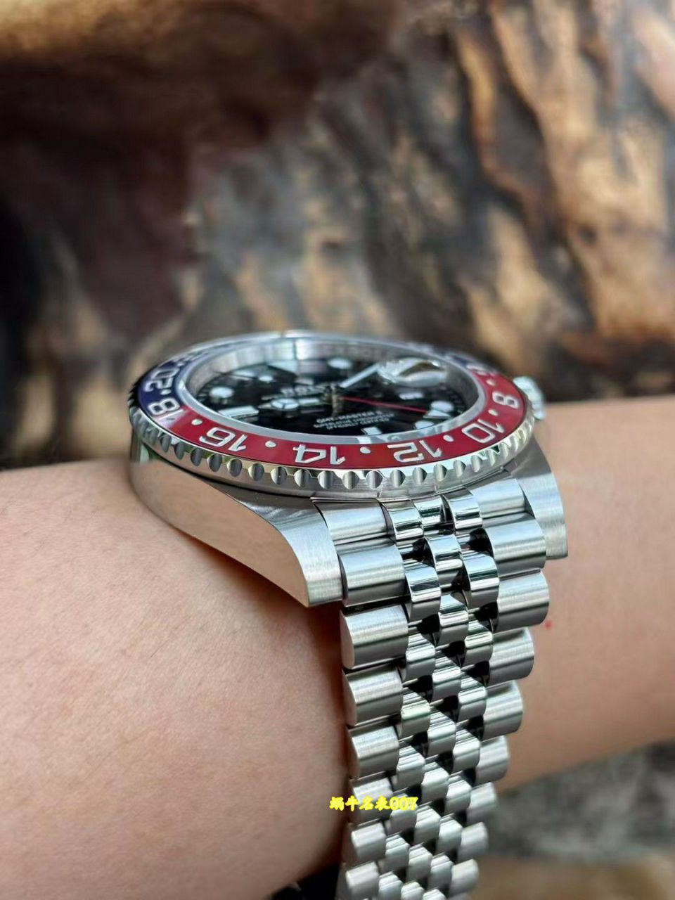 vs Rolex  GMT-Master  super   Cola Circle  m126710blro-0001 Perfect v3 Version Red and Blue  ceramics circle  / R1001