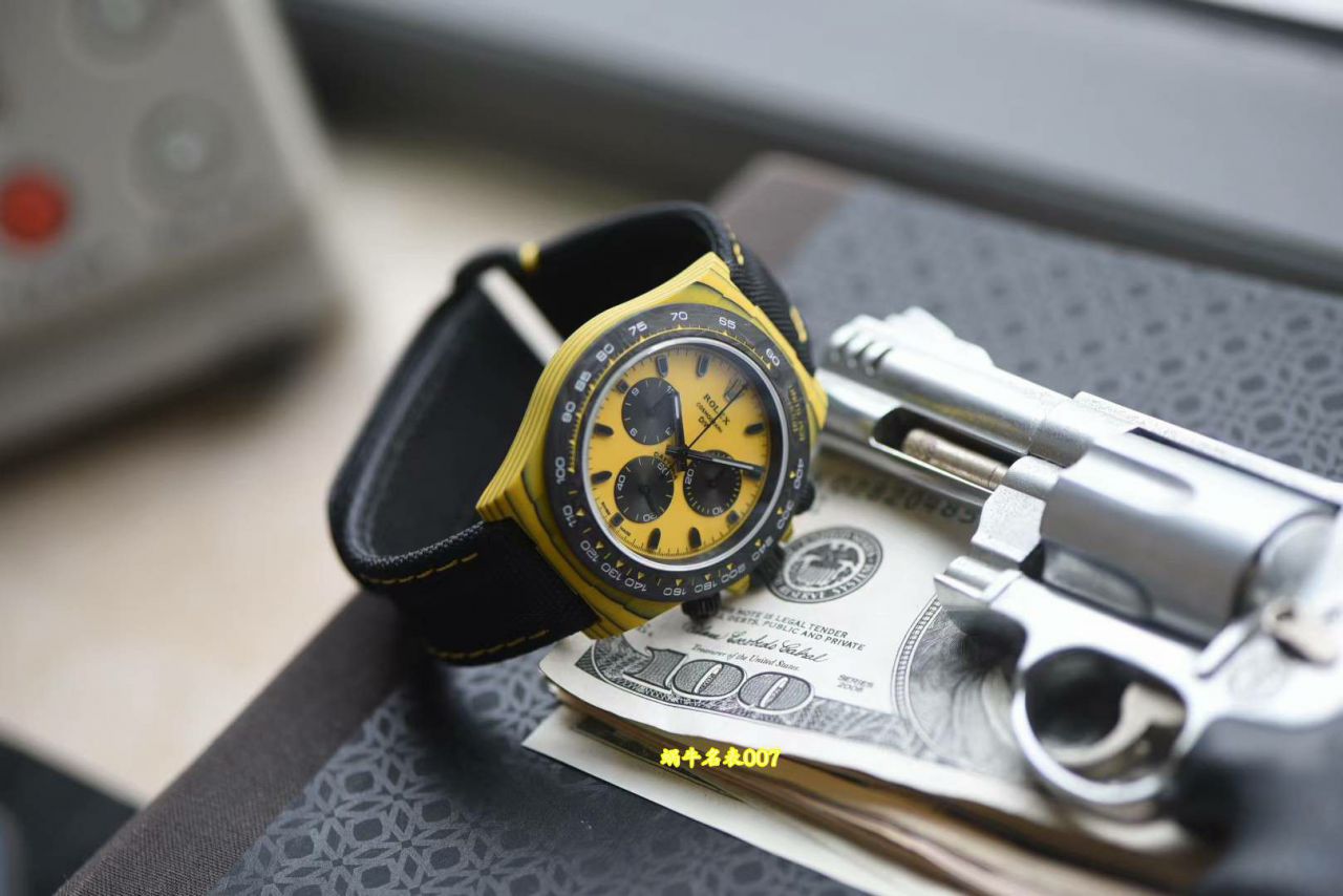 N Factory  industry Highest Version Diw  Customized version TOP clone ROLEX  Daytona  complete carbon fiber case  watches  / R1002