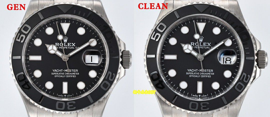  Video review CleanTOP clone Rolex  Pure titanium shell strap whole 109 gram  Yacht-Master m226627-0001 watches  / R1003