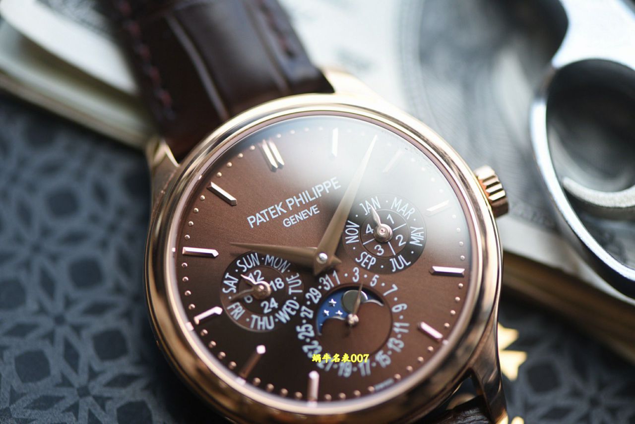  Video review 3K Factory Patek Philippe super  Complex function timepiece  clone watch5327R-001 watches  / BD521