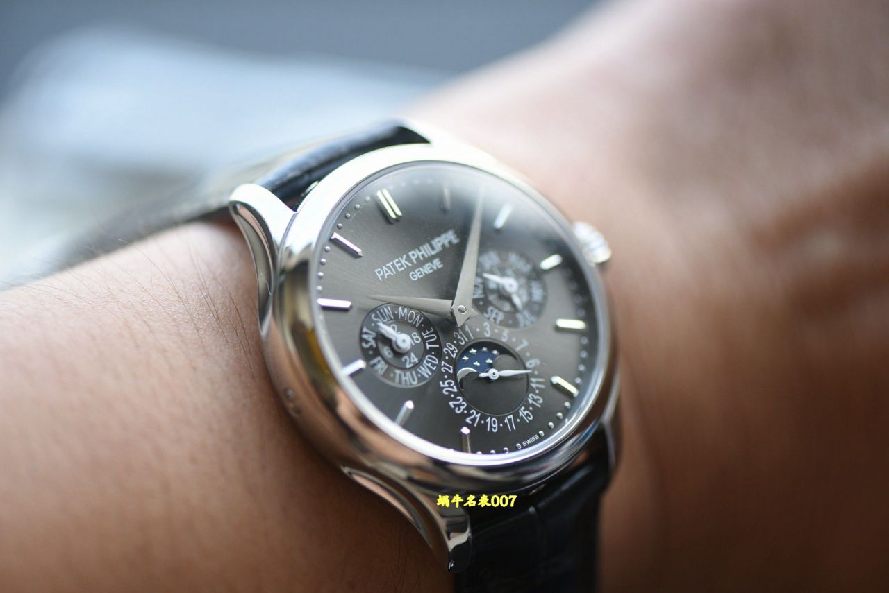  Video review 3K Factory Patek Philippe super  Complex function timepiece  series 5327G-001 watches  / BD522
