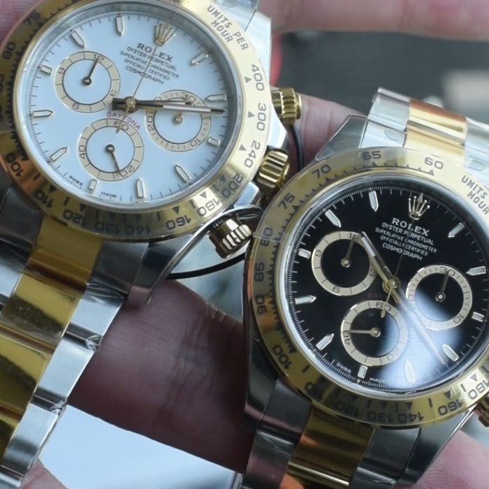  Video review VS Matching weight version 164g Rolex Daytona  clone m126503-0001，m126503-0003 watches 