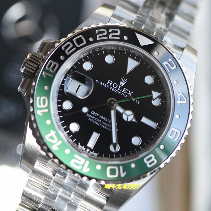  Video review VS Factory  clone Rolex GMT-Master  Left-handed Sprite Circle M126720VTNR-0001，m126720vtnr-0002 watches 