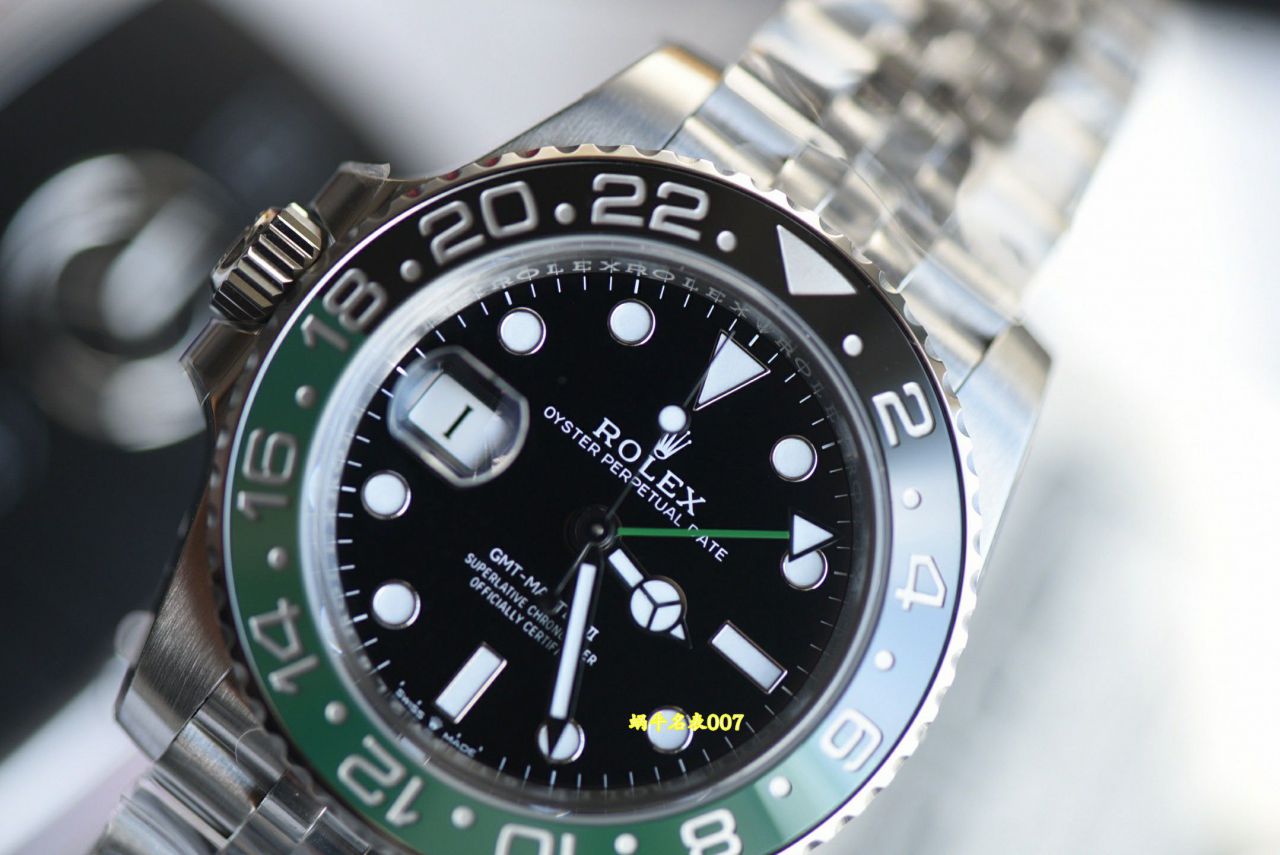  Video review VS Factory  clone Rolex GMT-Master  Left-handed Sprite Circle M126720VTNR-0001，m126720vtnr-0002 watches  / R1010