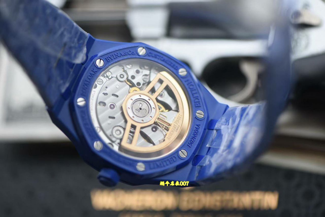  Video APS Audemars Piguetcal.4302 Customized movement 15500 100% ceramic style  watch / AP359