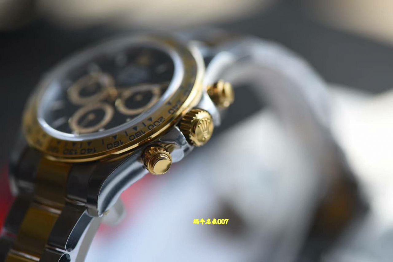  Video review VS Matching weight version 164g Rolex Daytona  clone m126503-0001，m126503-0003 watches  / R1009