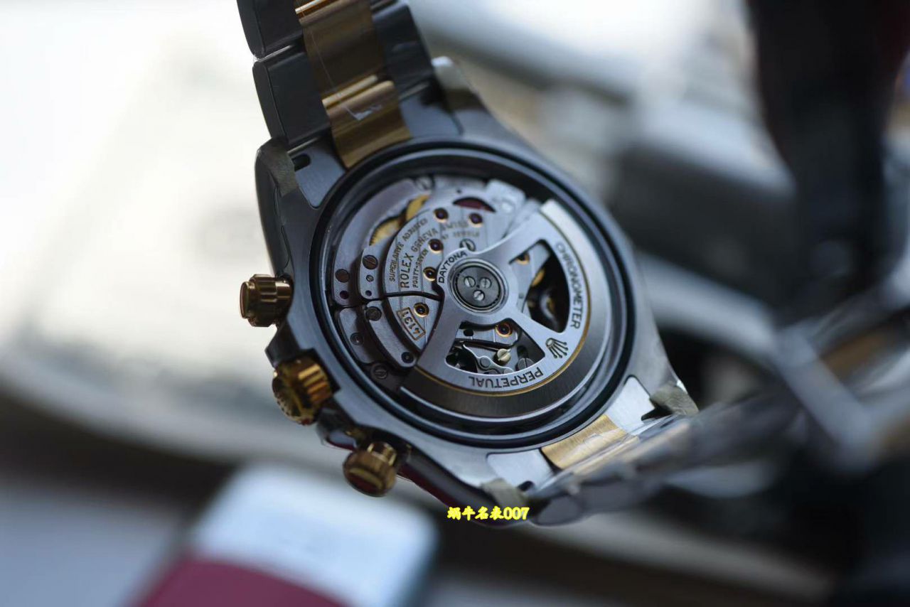  Video review VS Matching weight version 164g Rolex Daytona  clone m126503-0001，m126503-0003 watches  / R1009