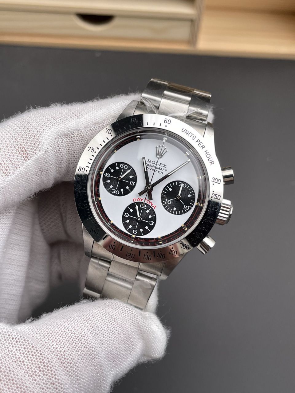 SN Rolex Retro  Daytona  Paul Newman  watch / R1020