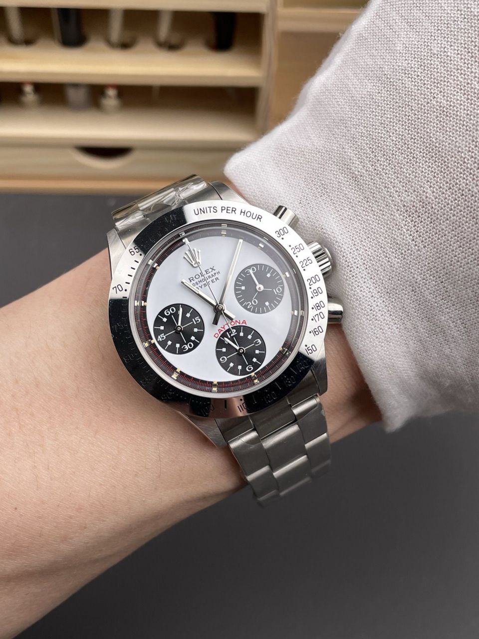 SN Rolex Retro  Daytona  Paul Newman  watch / R1020