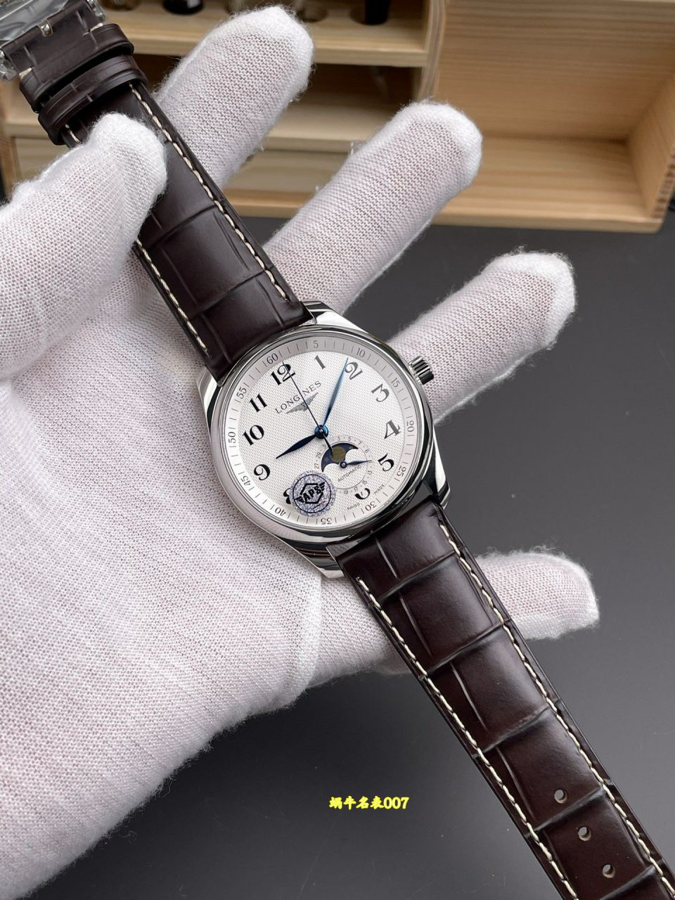APS Factory  Longines Master Collection  Moon Phase TOP clone  series L2.909.4.78.3 watches  / L188