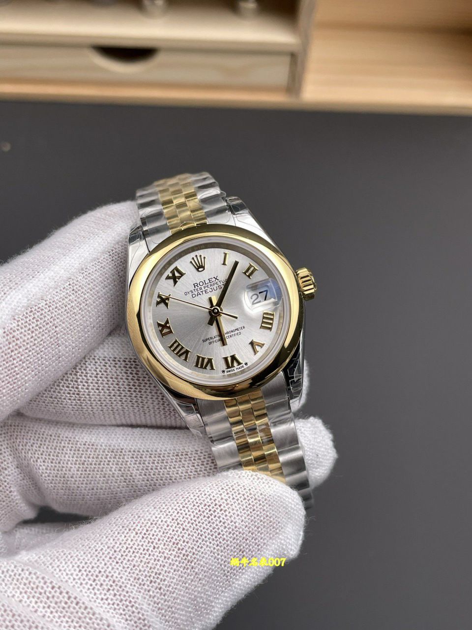 GS Rolex women   Two-Tone Gold   Datejust  series m279163-0024 watches  / R1022