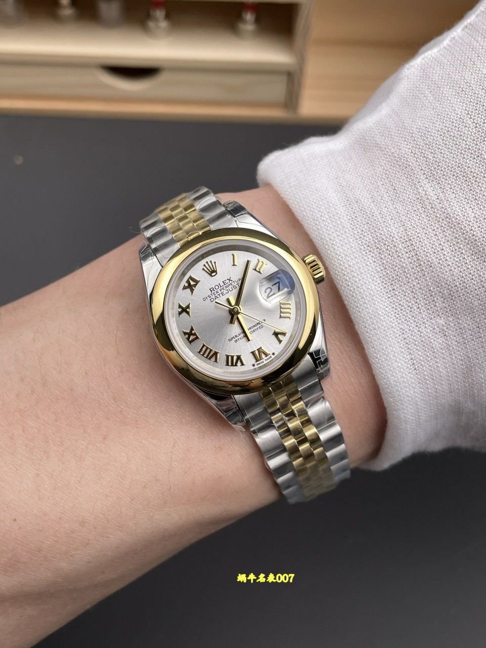 GS Rolex women   Two-Tone Gold   Datejust  series m279163-0024 watches  / R1022