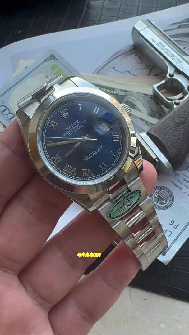 clean Factory  Rolex Datejust 41mm clone m126300-0017 watches  / R1025