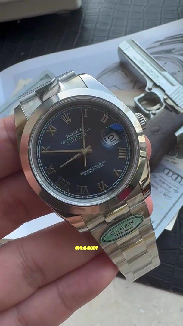 clean Factory  Rolex Datejust 41mm clone m126300-0017 watches  / R1025