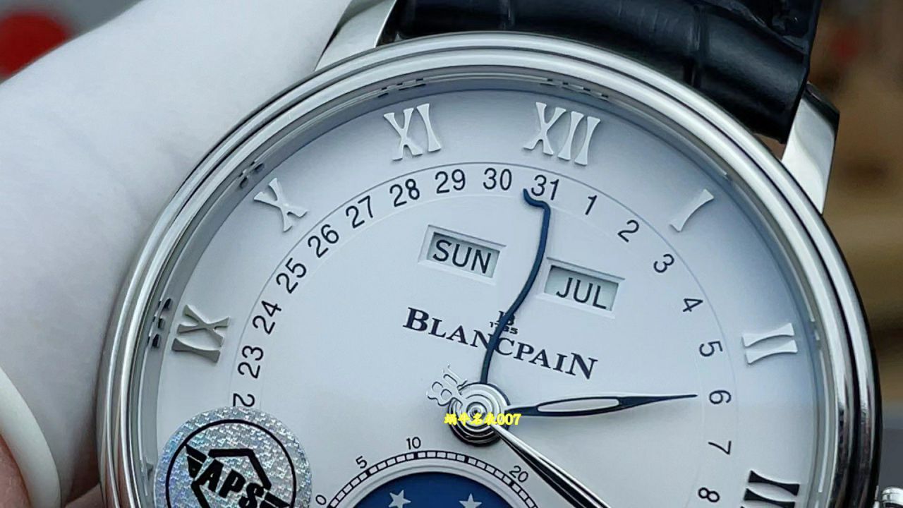 APS Factory  Blancpain classic series  TOP clone watch6654-3642-55B watches  / BP083