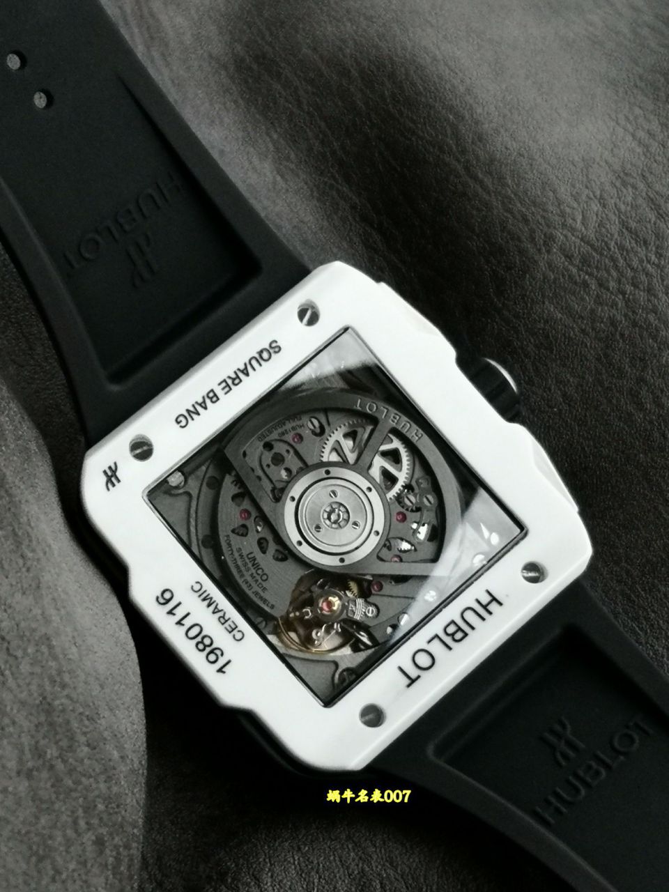 BBF Factory HublotTOP clone watch SQUARE BANG UNICO series 821.HX.0170.RX watches  / YB156