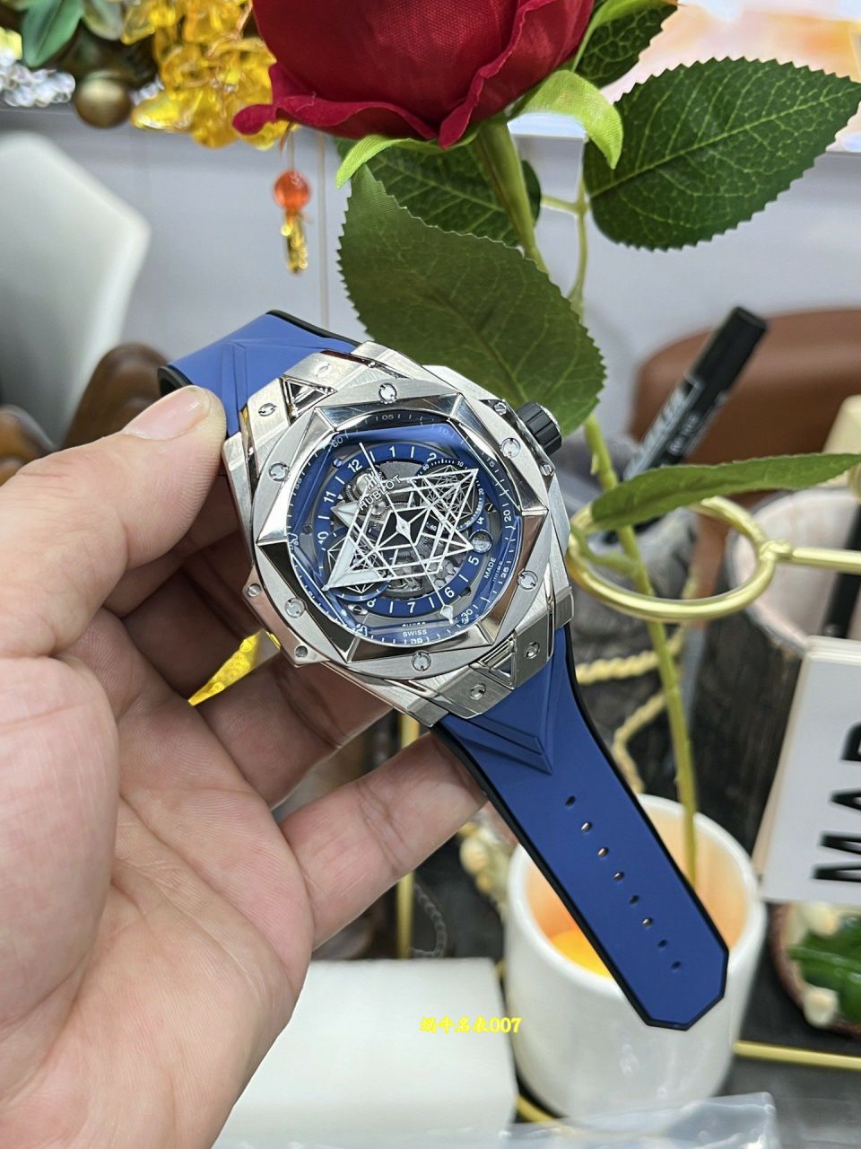 BBF Factory  Hublot Limit  clone watchBIG BANG Hublot Tattoo II 418.NX.5107.RX.MXM20 watches  / YB160