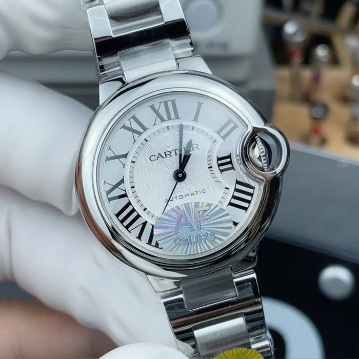 AF Factory 33mm Cartier blue balloonsTOP clone  Women watch WSBB0044 watches 