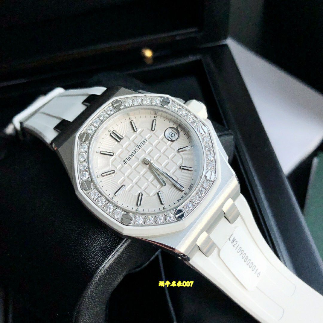  Ultra-high-end  Rare Original Quality   Real Diamond  Women watch Audemars Piguet Royal Oak  Offshore  clone 67540OK.ZZ.D010CA.01 watches  / AP367