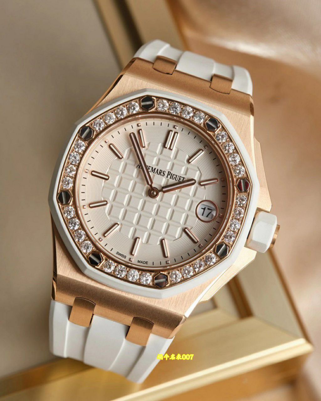  Ultra-high-end  Rare Original Quality   Real Diamond  Women watch Audemars Piguet Royal Oak  Offshore  series 67540SK.ZZ.A010CA.01 watches  / AP366