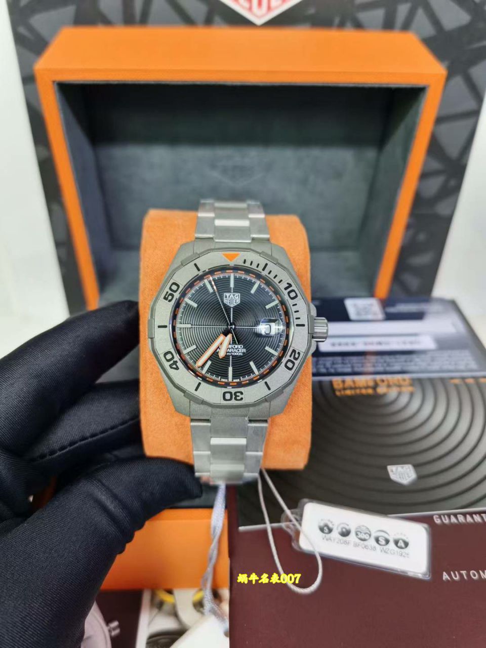 Original TAG Heuer Competition  series WAY208F.BF0638 watches (Bamford Watch  Limited Edition ) / TG120