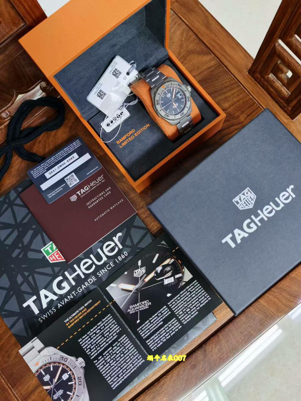 Original TAG Heuer Competition  series WAY208F.BF0638 watches (Bamford Watch  Limited Edition ) / TG120