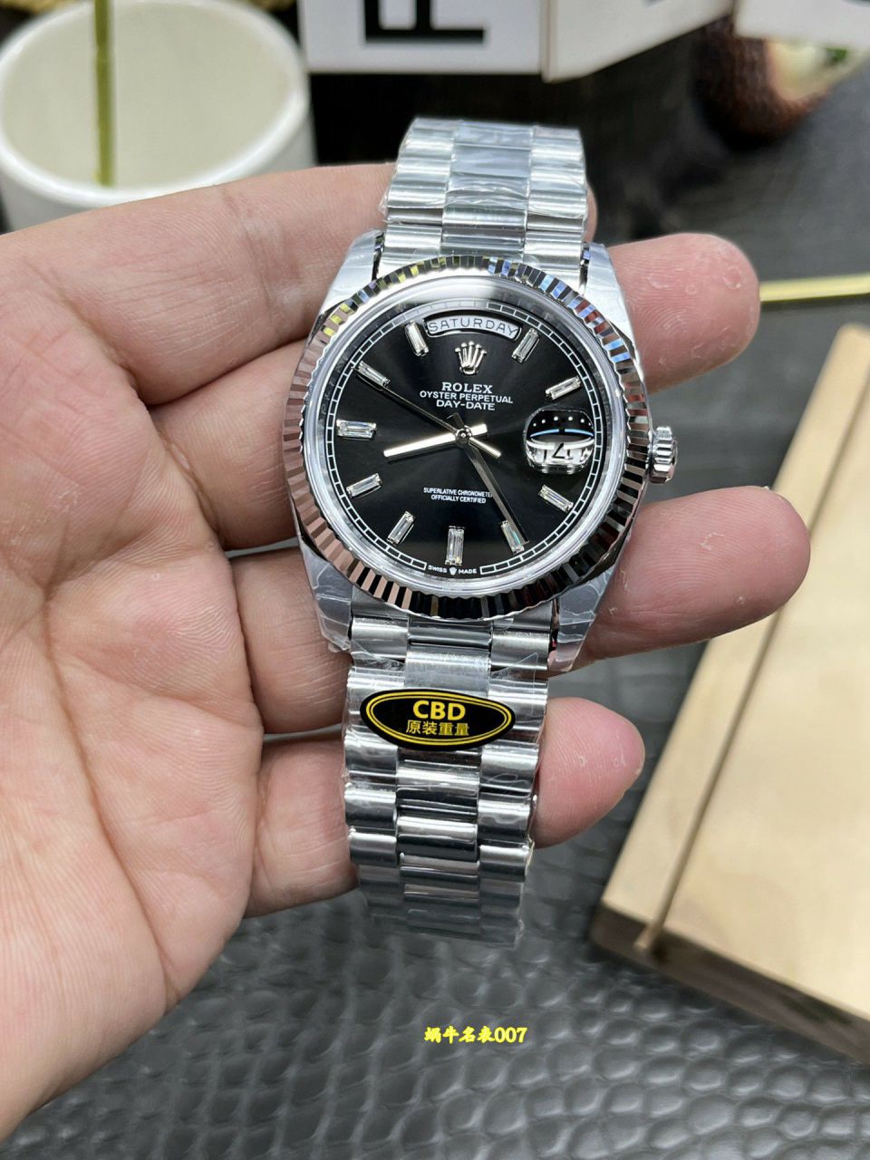 CBD Matching weight version Rolex Day-Date  series m228236-0004 watches  / R1035