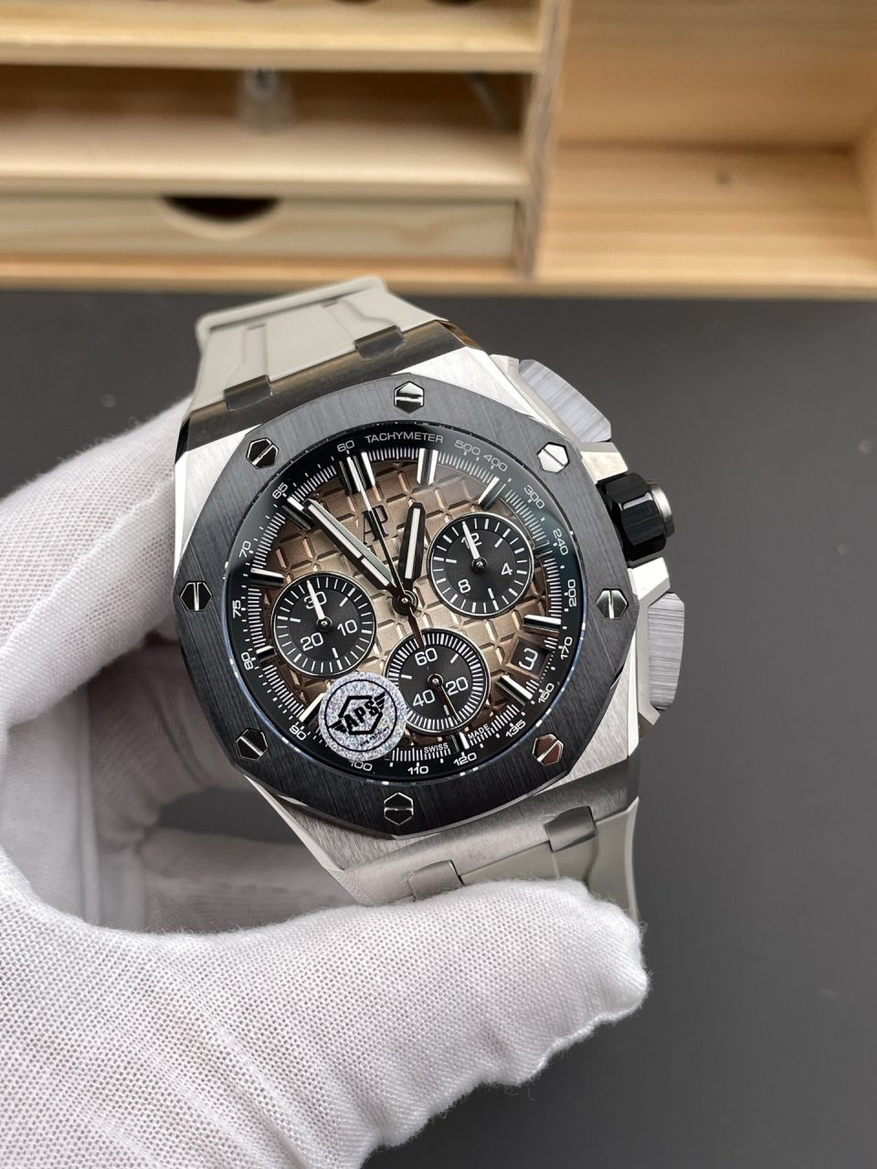 APS Factory Audemars Piguet Royal Oak  Offshore TOP clone watch26420TI.OO.A027CA.01 watches  / AP369