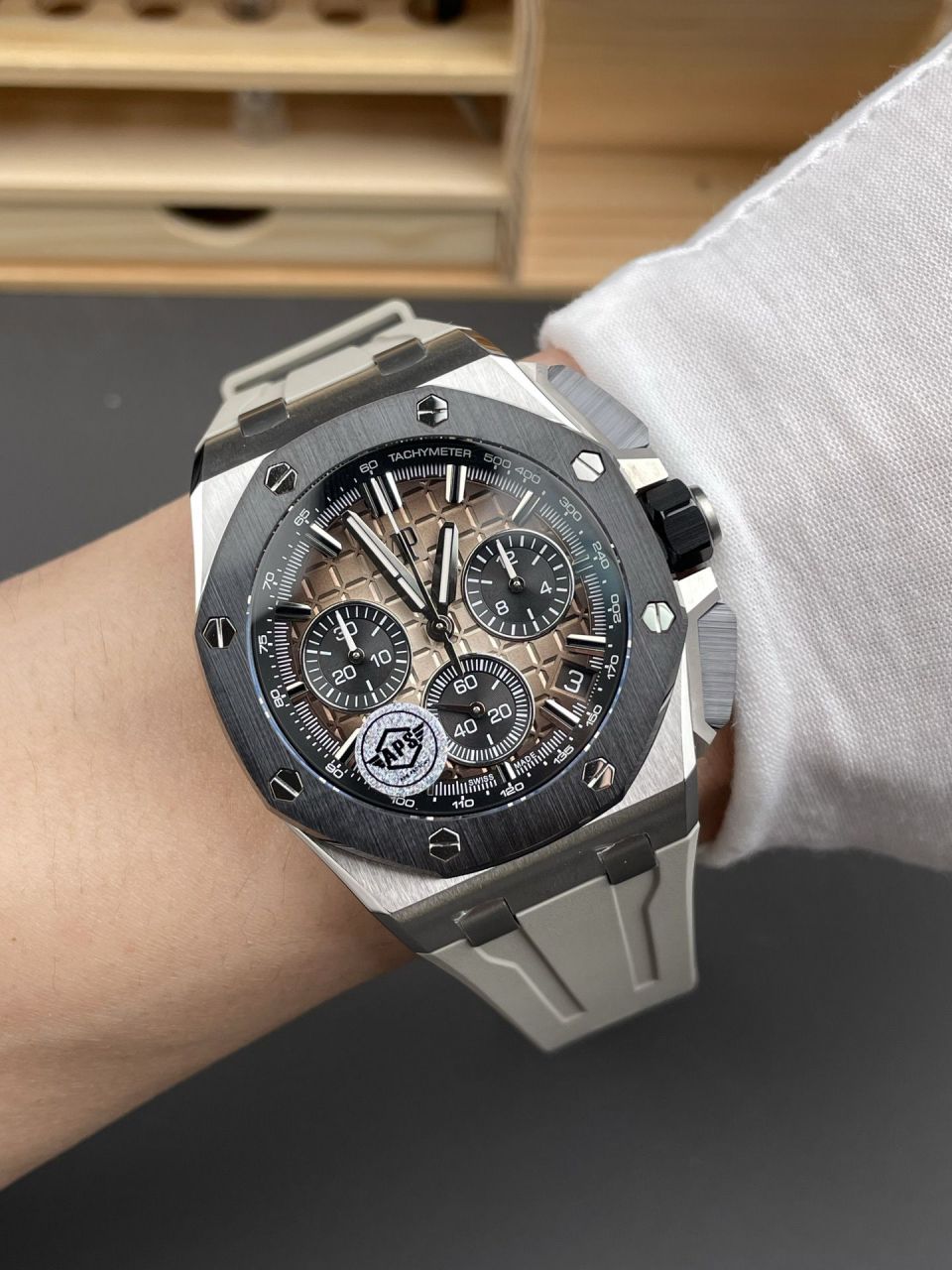 APS Factory Audemars Piguet Royal Oak  Offshore TOP clone watch26420TI.OO.A027CA.01 watches  / AP369