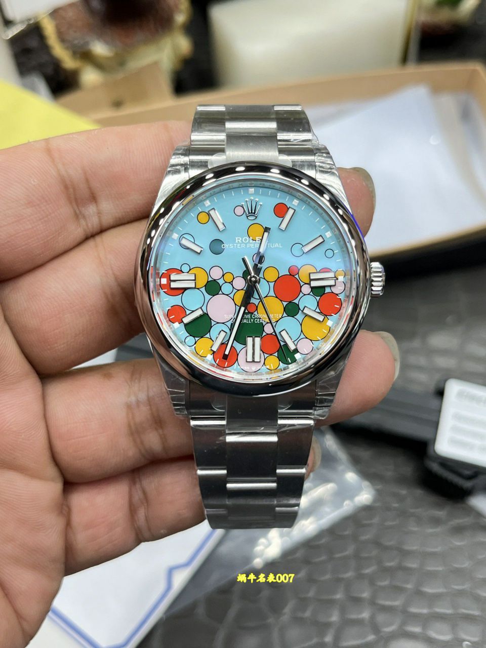  Video review VS Factory Rolex Oyster Perpetual  series m124300-0008 Balloon 泡泡 Dial （ 41 mm ） watches  / R1038