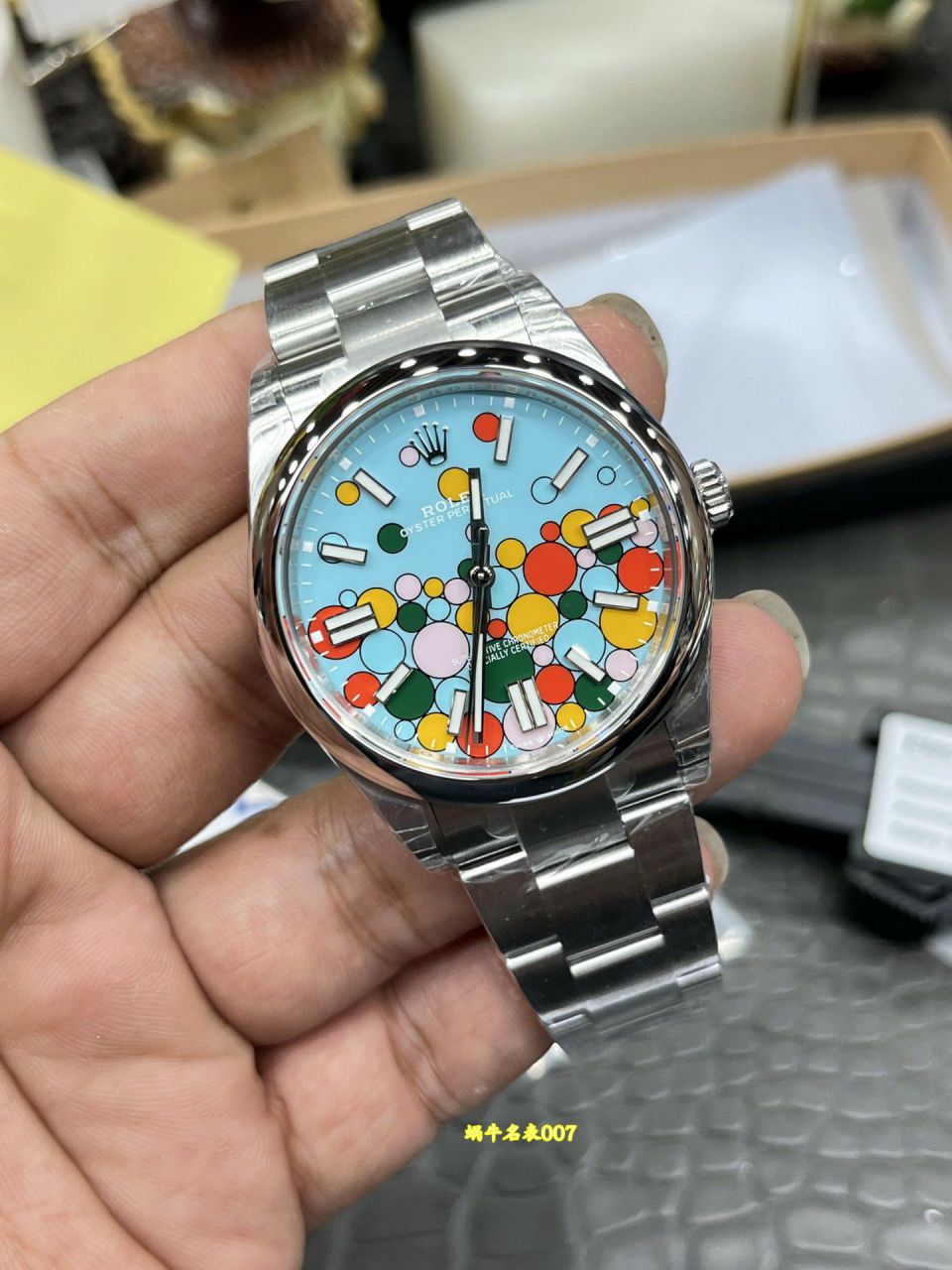  Video review VS Factory Rolex Oyster Perpetual  series m124300-0008 Balloon 泡泡 Dial （ 41 mm ） watches  / R1038