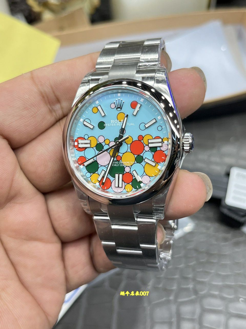  Video review VS Factory Rolex Oyster Perpetual  series m124300-0008 Balloon 泡泡 Dial （ 41 mm ） watches  / R1038