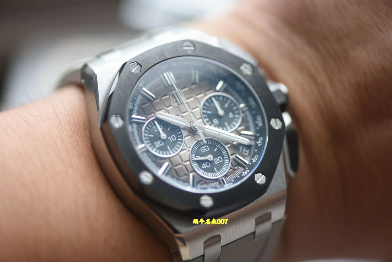  Video review APS Factory Audemars Piguet Royal Oak  Offshore  clone watch26420SO.OO.A002CA.01 watches  / AP370
