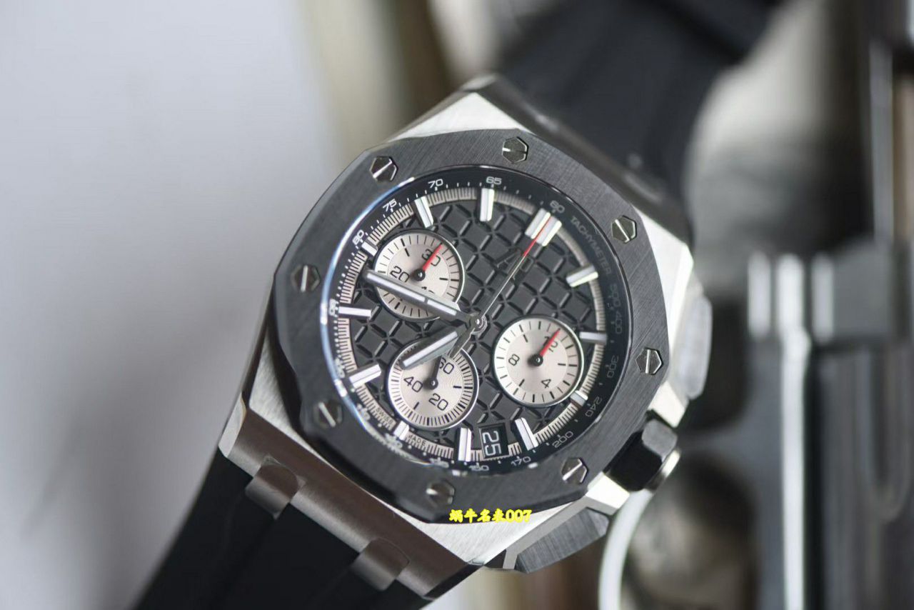  Video review APS Factory Audemars Piguet Royal Oak  Offshore  clone watch26420SO.OO.A002CA.01 watches  / AP370
