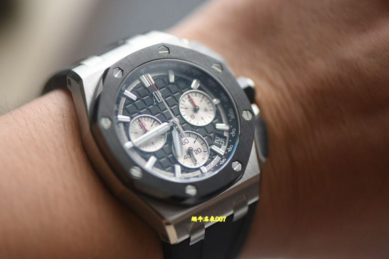  Video review APS Factory Audemars Piguet Royal Oak  Offshore  clone watch26420SO.OO.A002CA.01 watches  / AP370