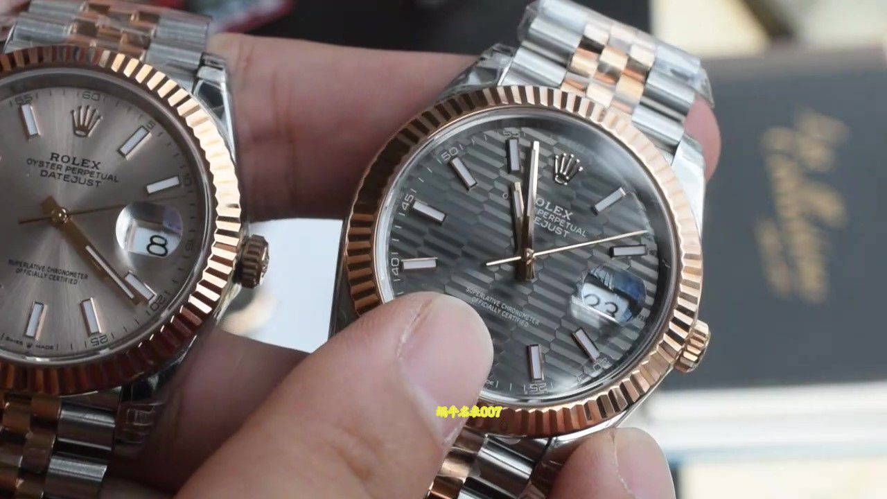  Video review VS Factory  Rolex Datejust TOP clone watch 41 mm  Super Dandong 3235 movement   / R1039